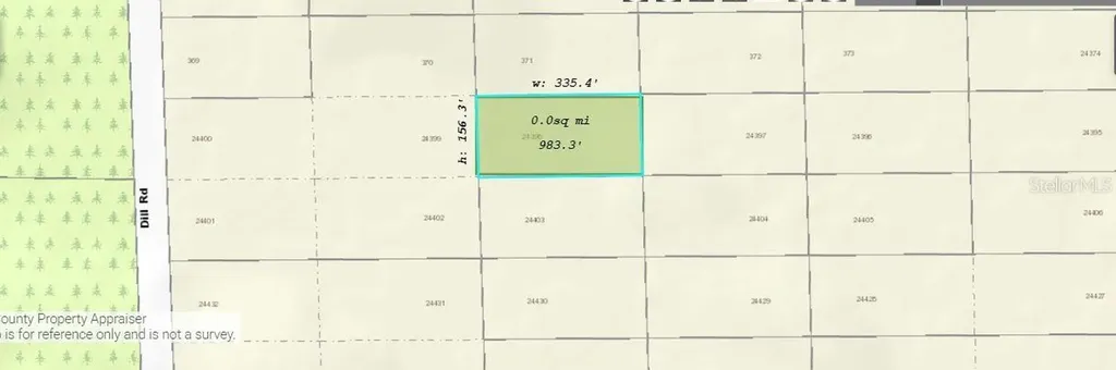 Dill Road Orlando FL 32820