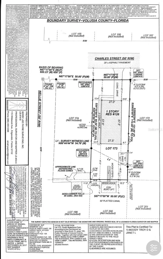 126 Charles Street Edgewater FL 32141