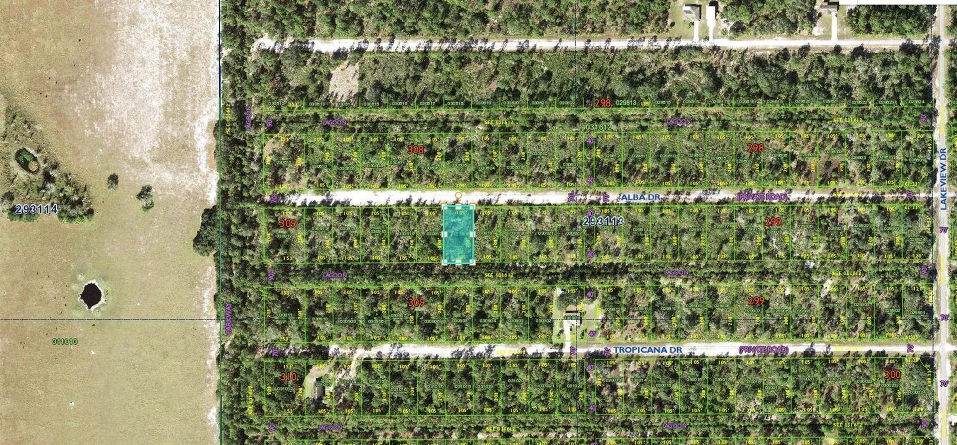 Alba Drive Indian Lake Estates FL 33855
