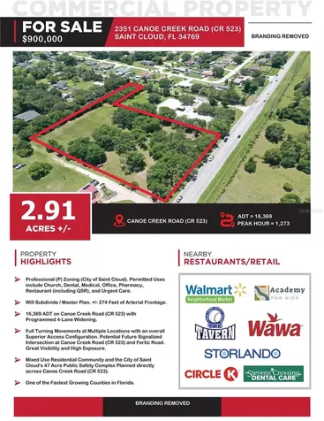 2351 Canoe Creek Road St Cloud FL 34769
