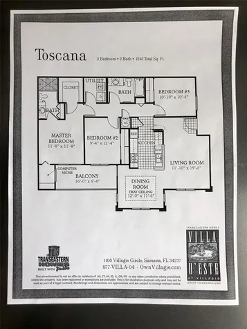 1015 Villagio Circle Sarasota FL 34237