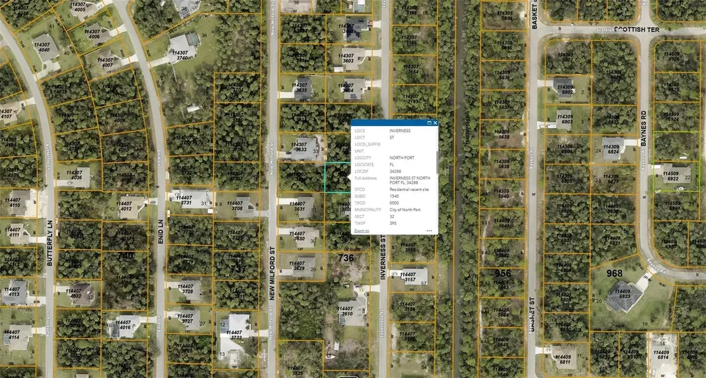 Inverness Street North Port FL 34288
