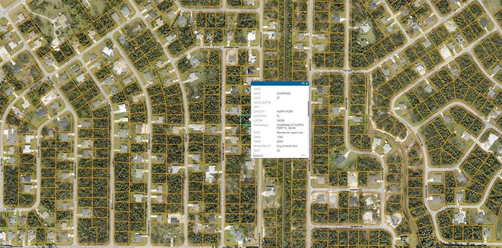 Inverness Street North Port FL 34288