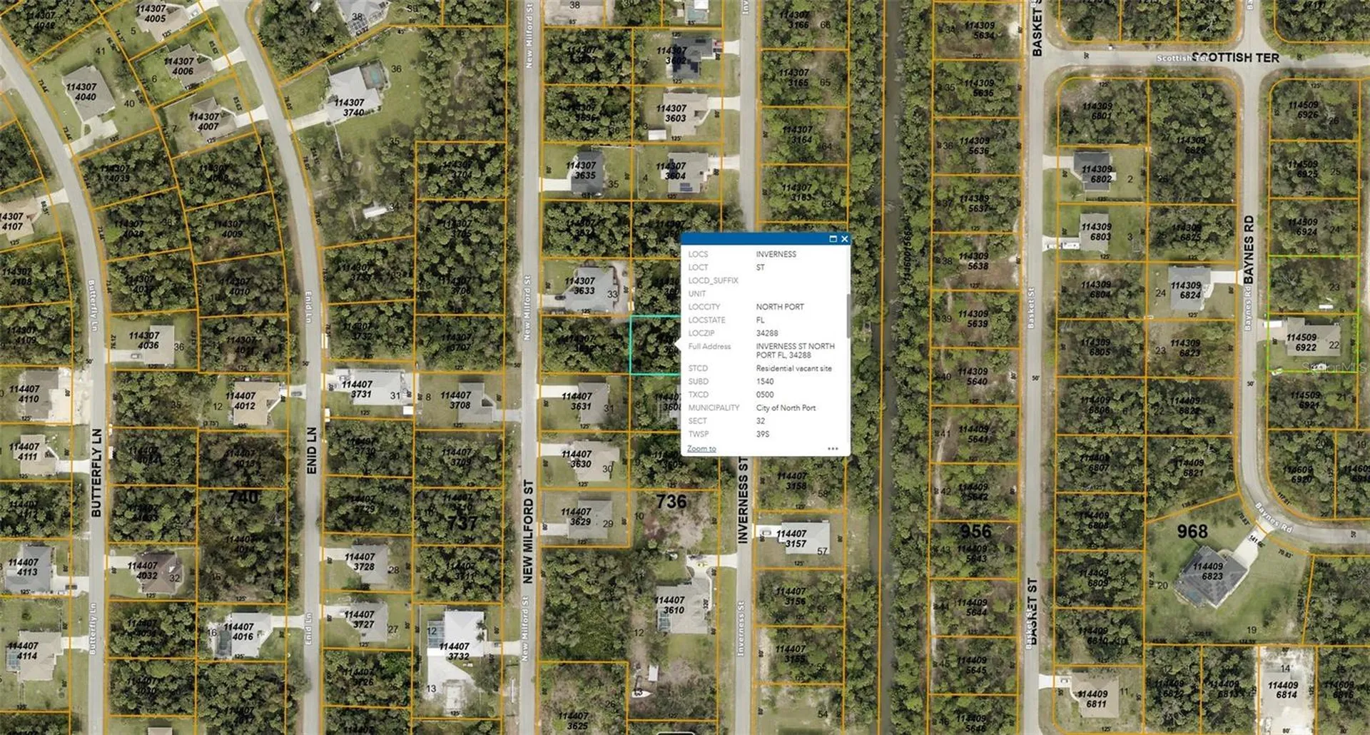 Inverness Street North Port FL 34288