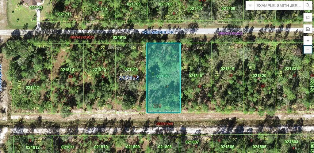 Oleander Drive Indian Lake Estates FL 33855