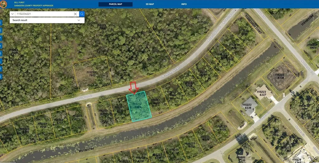 Lot 21 Blk 2382 N Torrington Street North Port FL 34288
