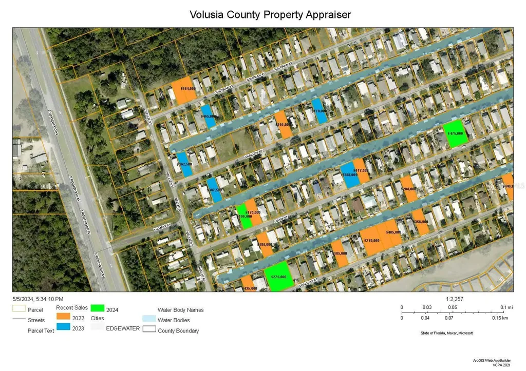 Charles Street Street Edgewater FL 32141