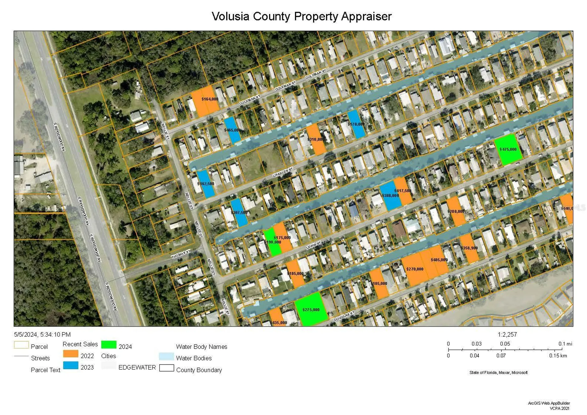 Charles Street Street Edgewater FL 32141