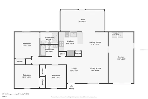 515 Red Mangrove Lane Apollo Beach FL 33572