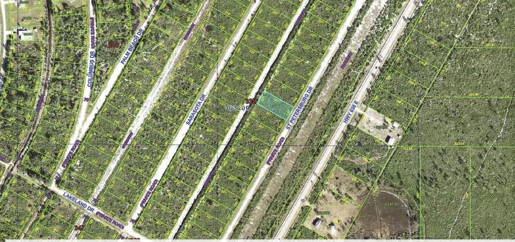 Street Petersburg Drive Indian Lake Estates FL 33855