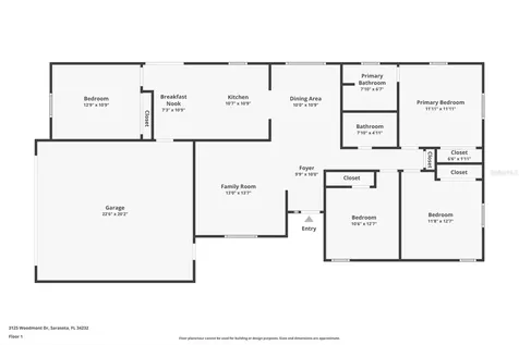 3125 Woodmont Drive Sarasota FL 34232