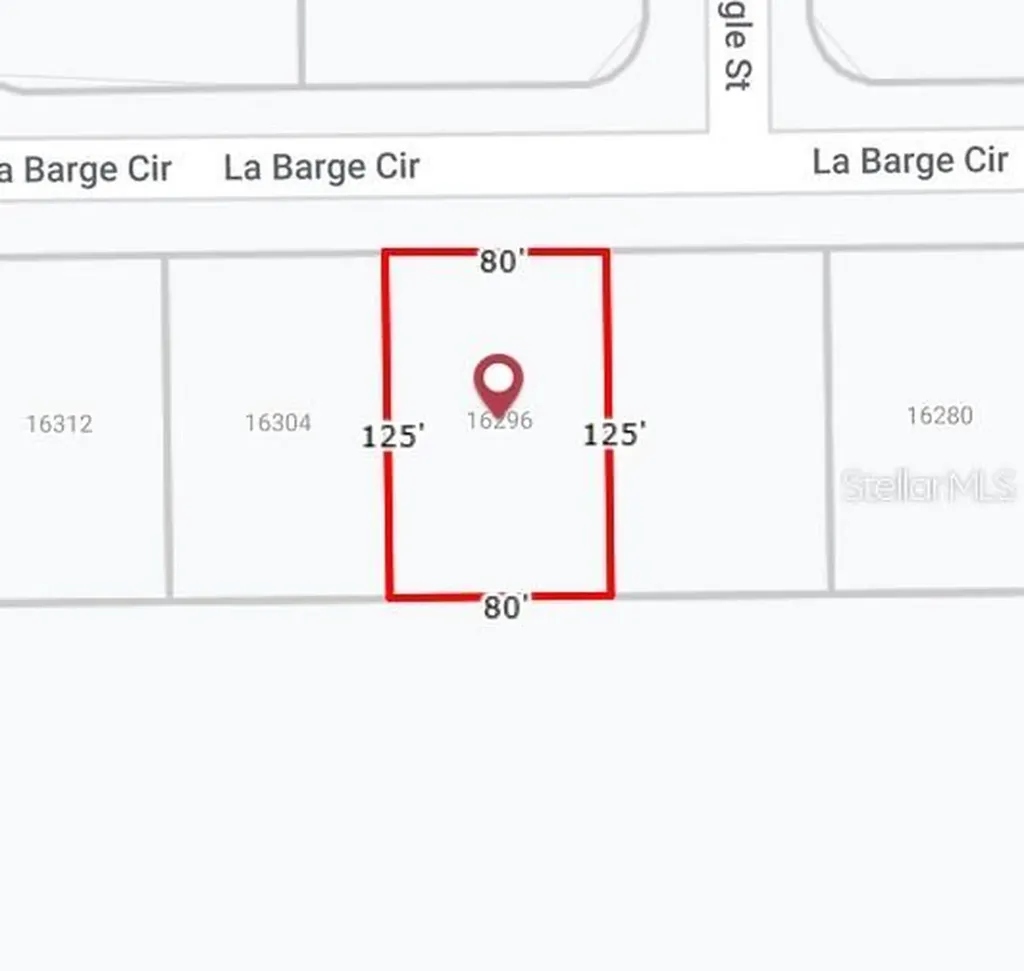 16296 La Barge Circle Port Charlotte FL 33981