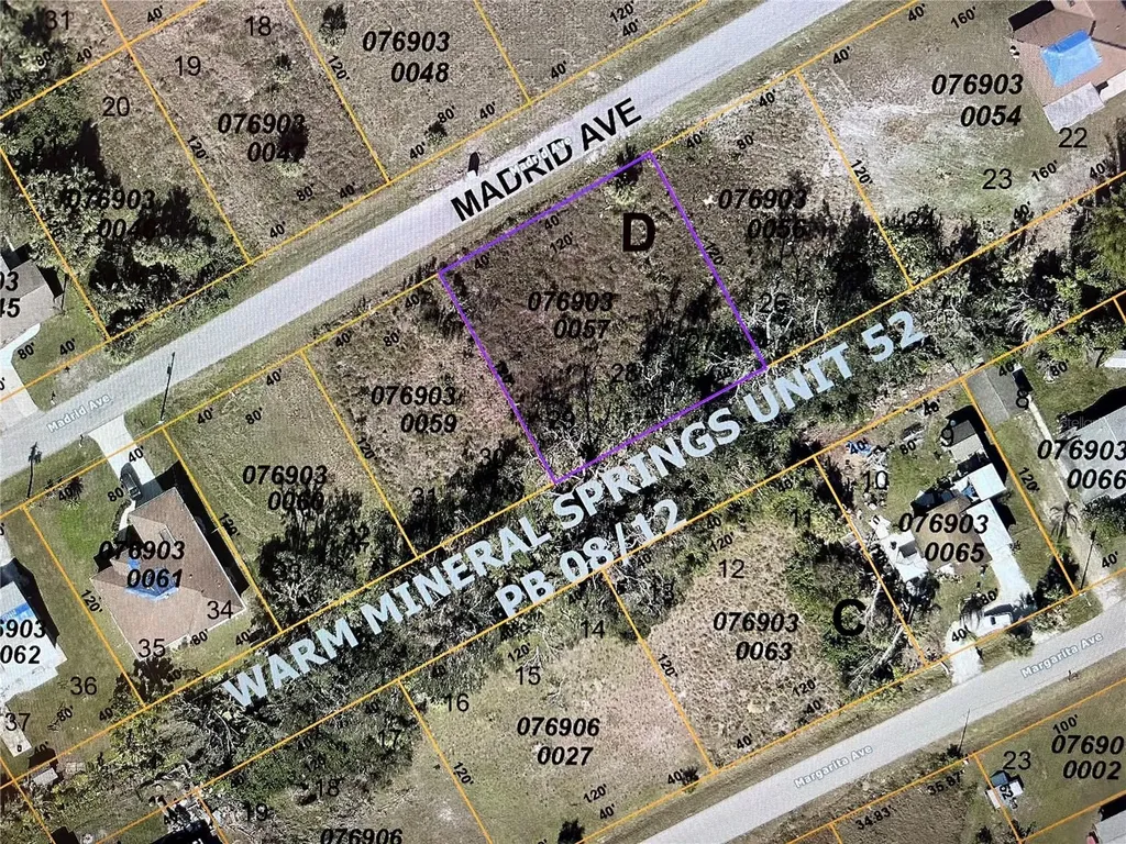 Lot 27,28 &29 Madrid Avenue North Port FL 34287