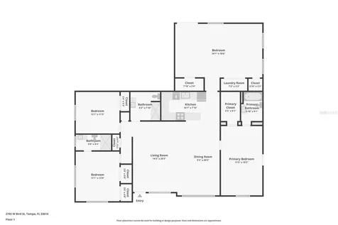 2702 W Bird Street Tampa FL 33614