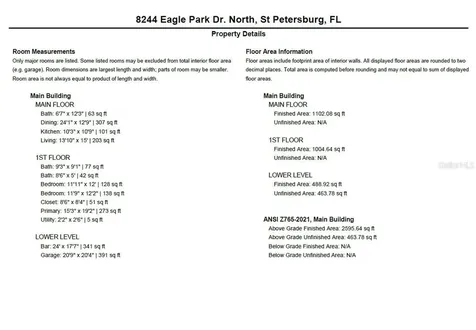 8244 Eagles Park Drive St Petersburg FL 33709