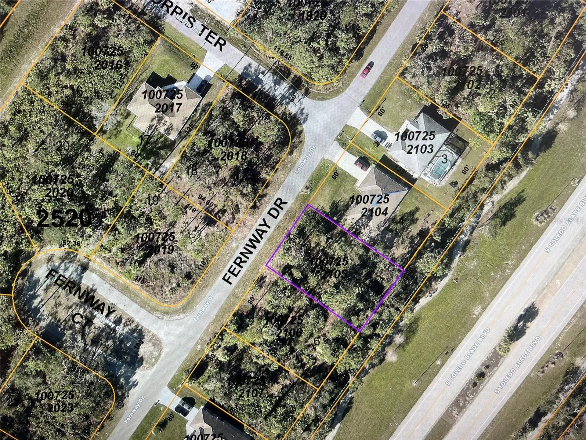 Lot 5 Fernway Drive North Port FL 34288