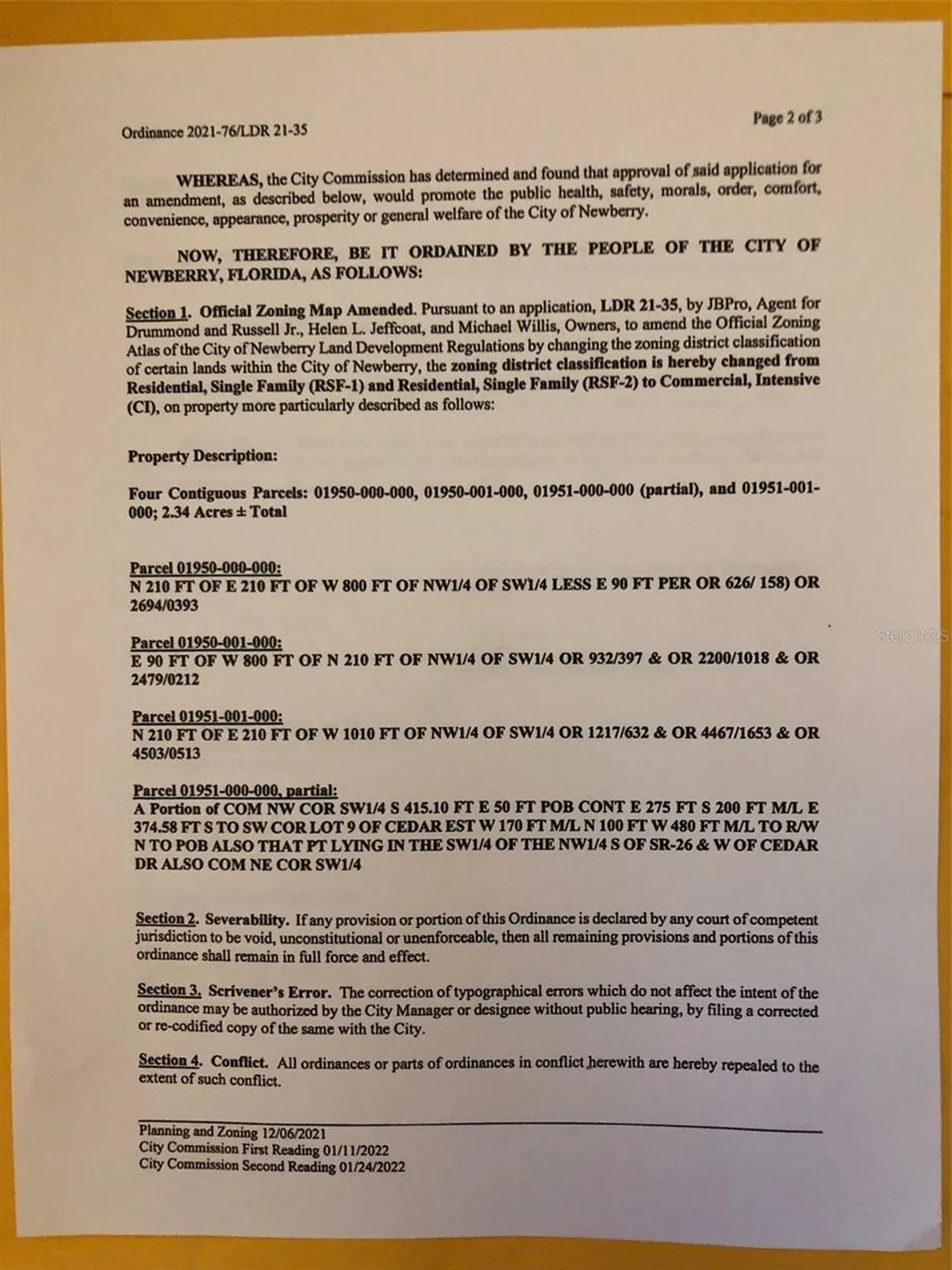 24809 W Newberry Road Newberry FL 32669