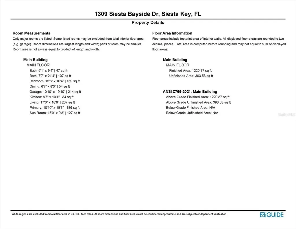 1309 Siesta Bayside Drive Sarasota FL 34242