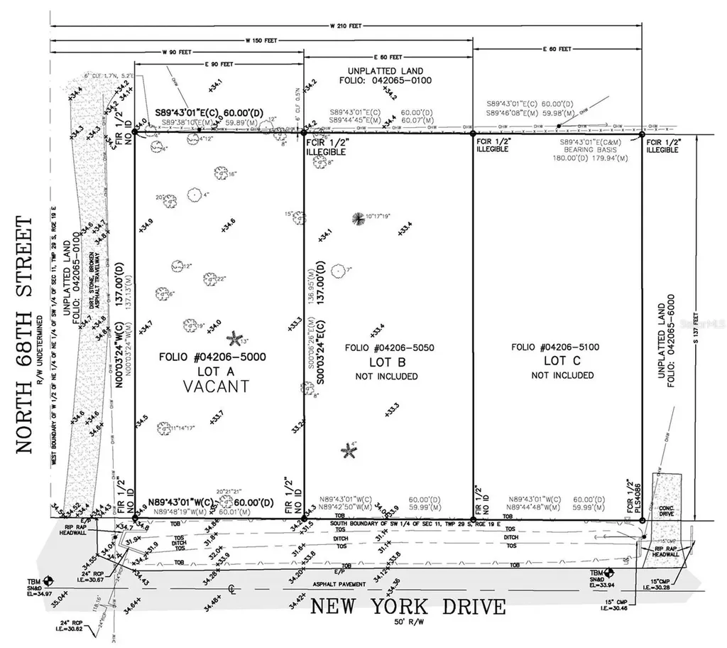 Lots 45830a,b And C New York Drive Tampa FL 33619