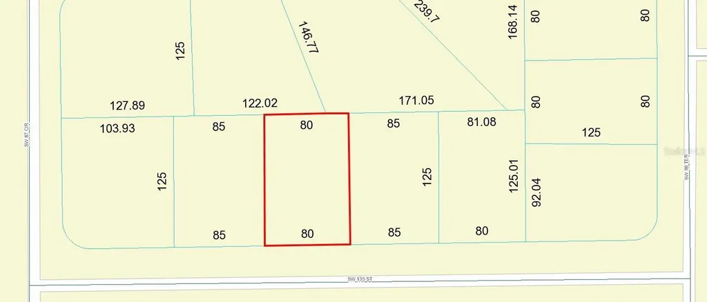 SW 135 Street Ocala FL 34473