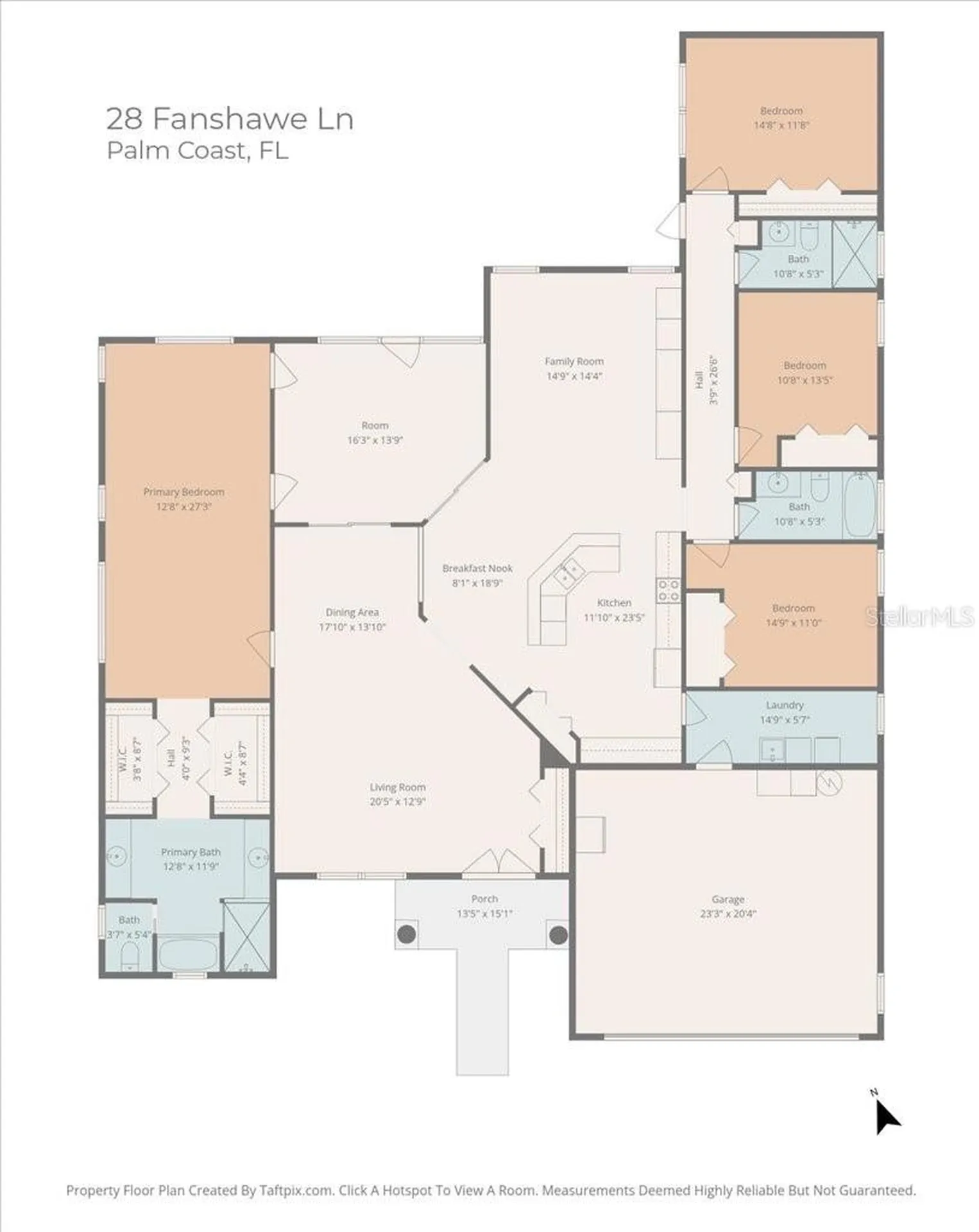 28 Fanshawe Lane Palm Coast FL 32137