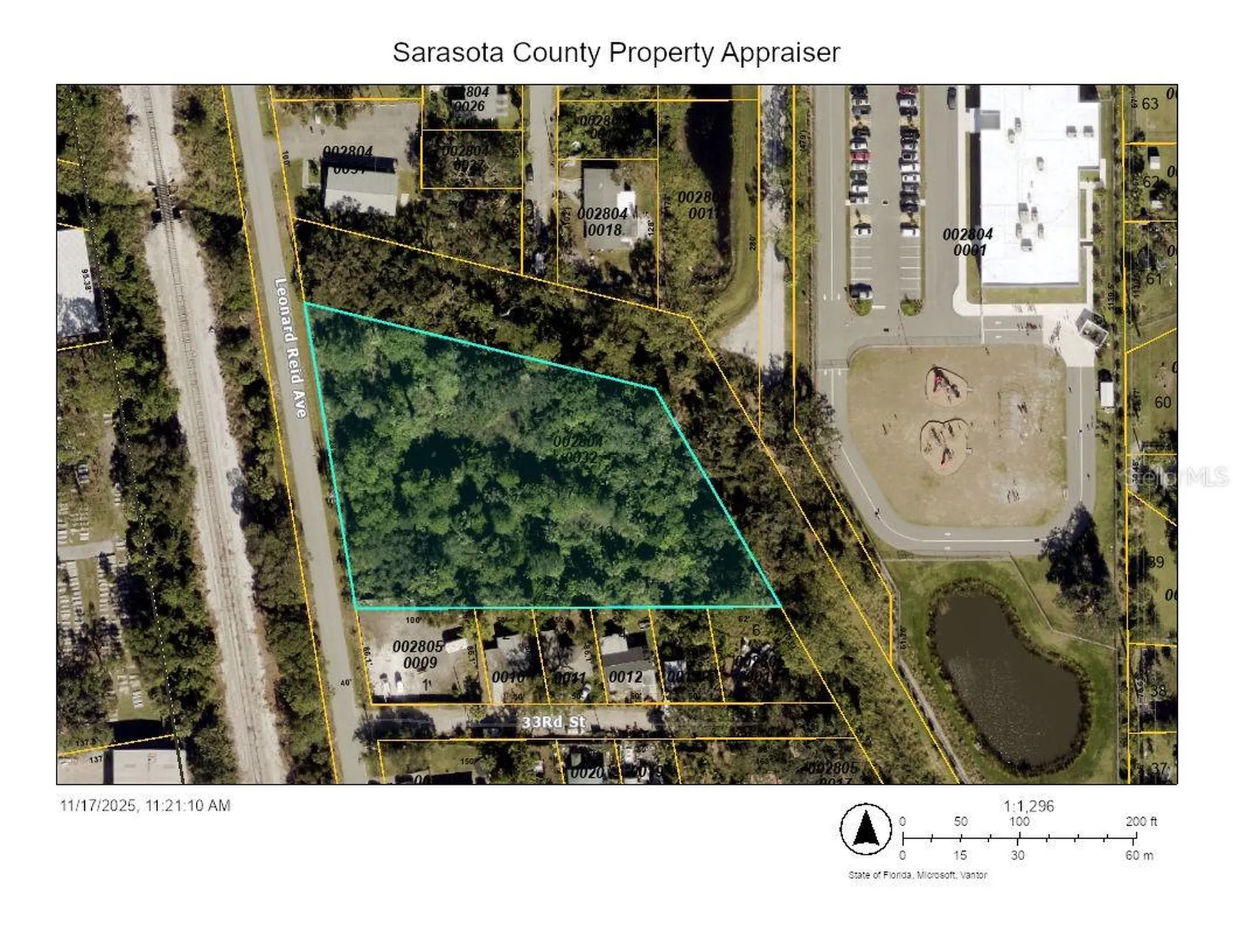 Leonard Reid Avenue Sarasota FL 34234