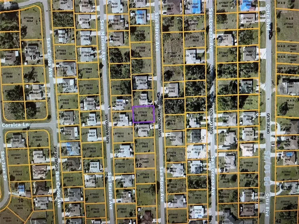 Lot 23 San Marco Avenue North Port FL 34287