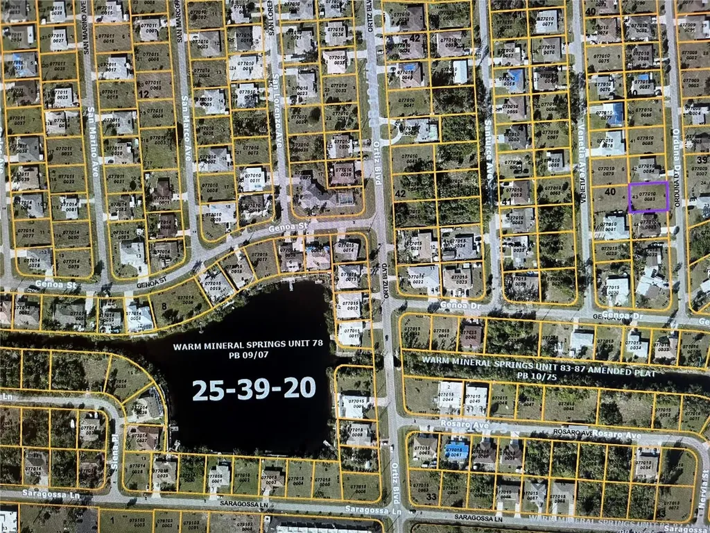 Lot 43 Orduna Drive North Port FL 34287