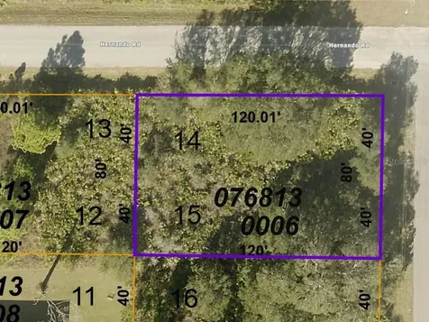 Lots 14 & 15 Malaga Lane North Port FL 34287