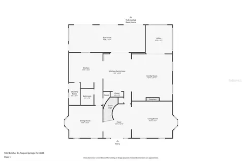 1302 Belcher Drive Tarpon Springs FL 34689