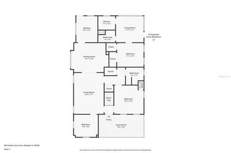 225 N Sans Souci Avenue Deland FL 32720
