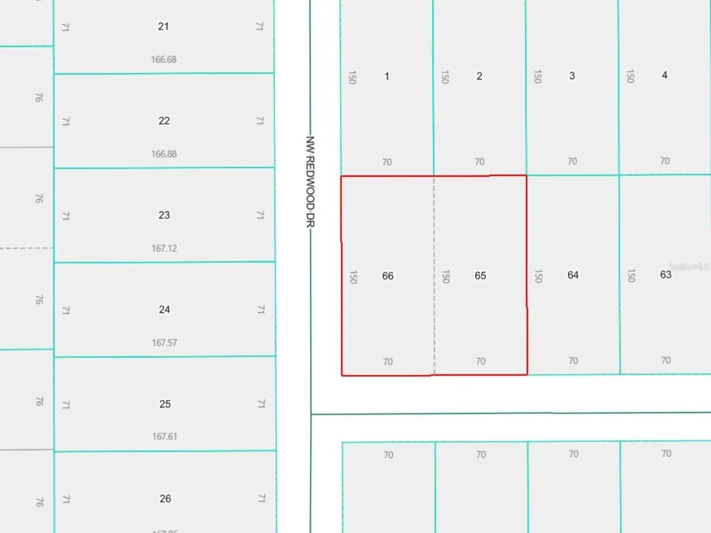 Lots 65 & 66 NW Banyan Lane Dunnellon FL 34431