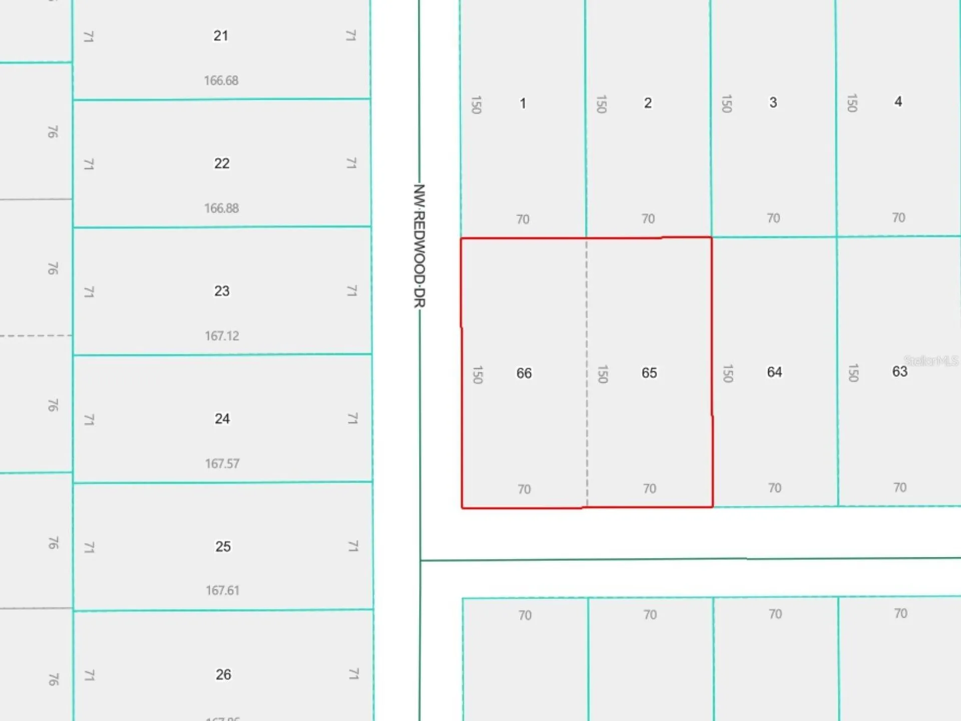 Lots 65 & 66 NW Banyan Lane Dunnellon FL 34431