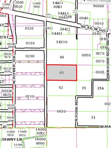 Lot 61 N York Road Crystal River FL 34429