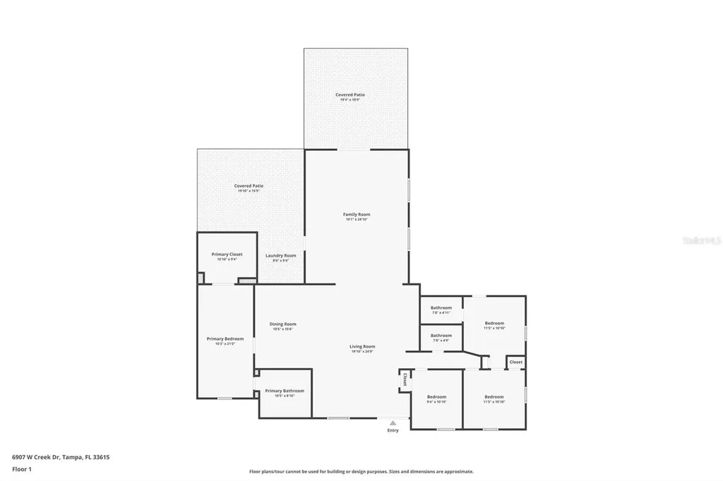 6907 W Creek Drive Tampa FL 33615