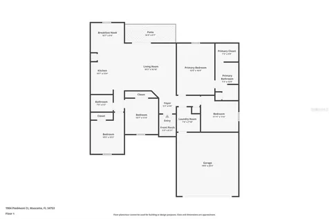 1904 Piedmont Court Mascotte FL 34753