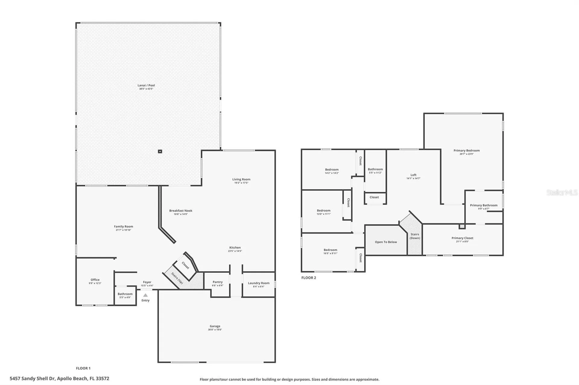 5457 Sandy Shell Drive Apollo Beach FL 33572