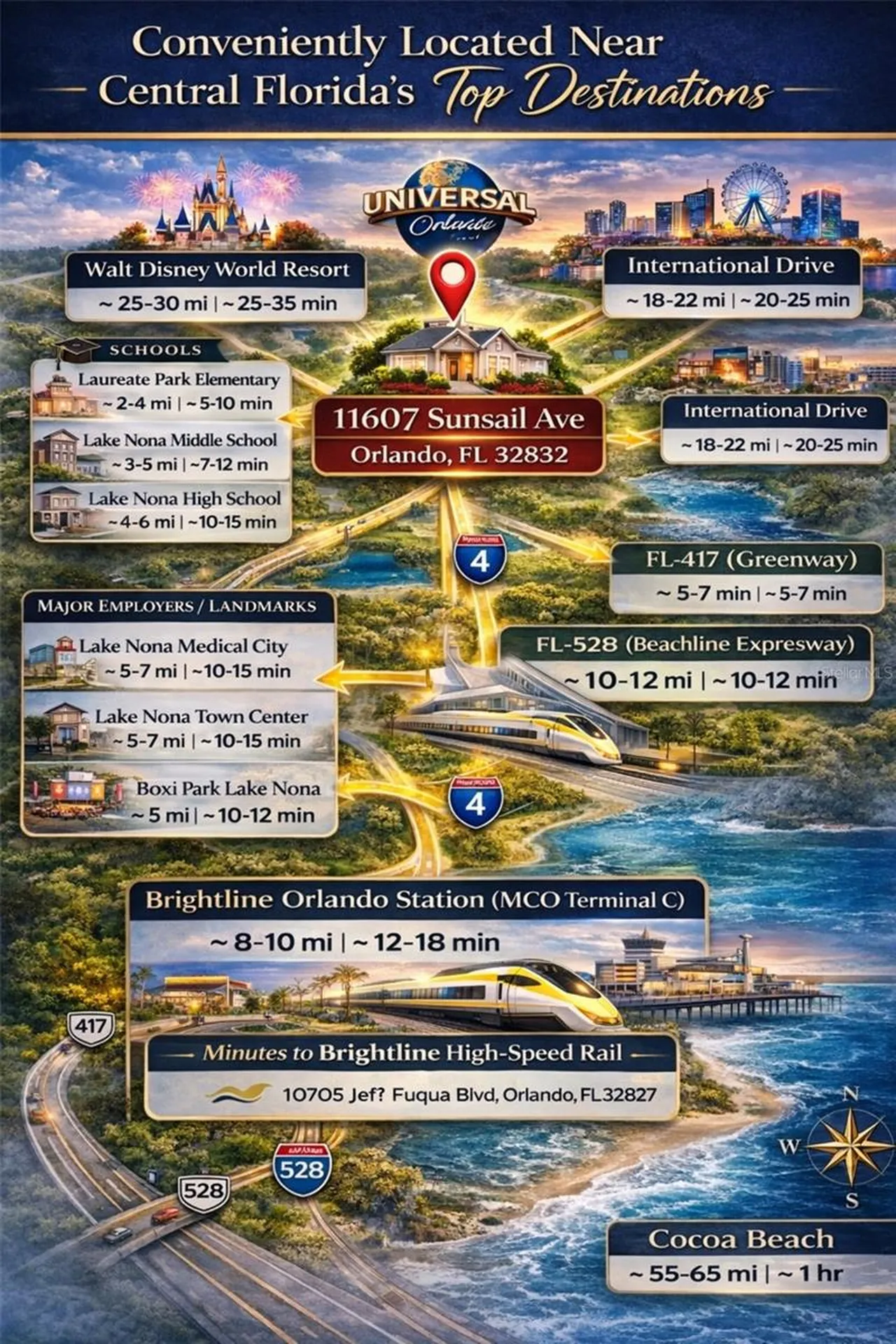 11607 Sunsail Avenue Orlando FL 32832
