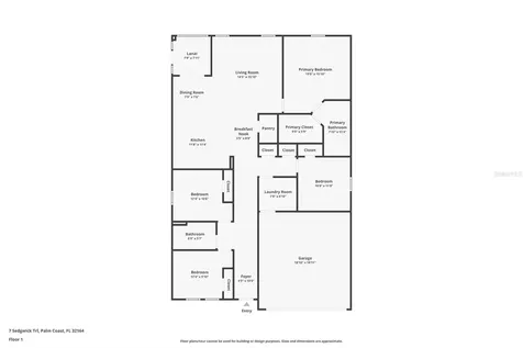 17 Spring Street Palm Coast FL 32164