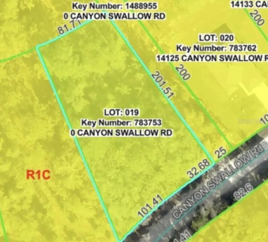 Lot 19 Canyon Swallow Road Weeki Wachee FL 34614