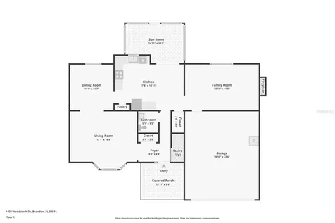 1408 Woodstork Drive Brandon FL 33511