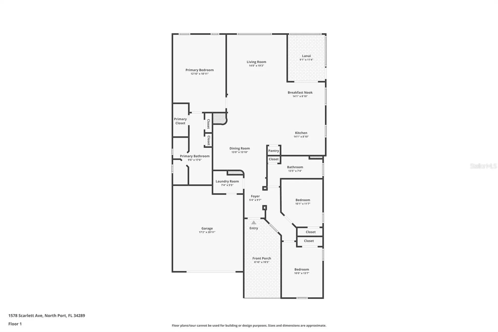 1578 Scarlett Avenue North Port FL 34289