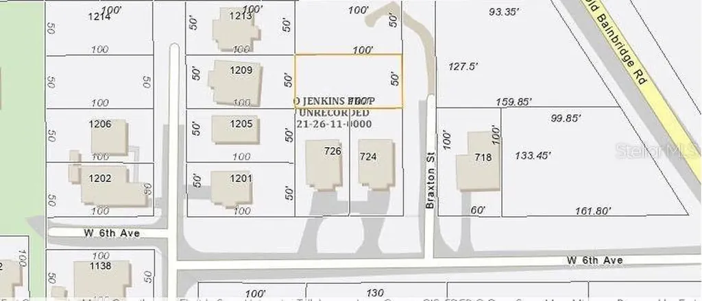 Braxton Street Tallahassee FL 32304