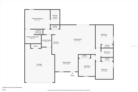 1343 Karin Terrace Port Charlotte FL 33952