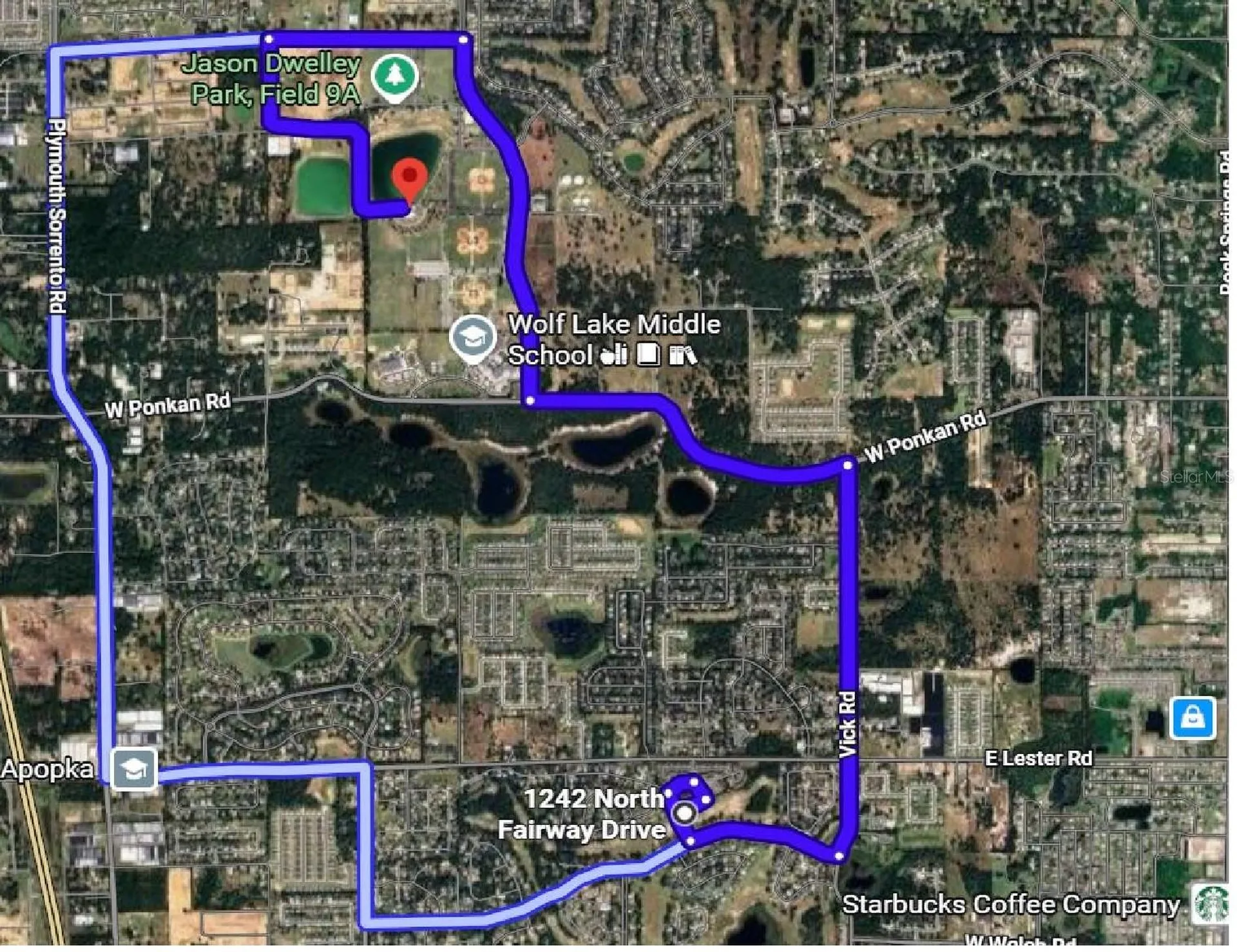 1242 N Fairway Drive Apopka FL 32712
