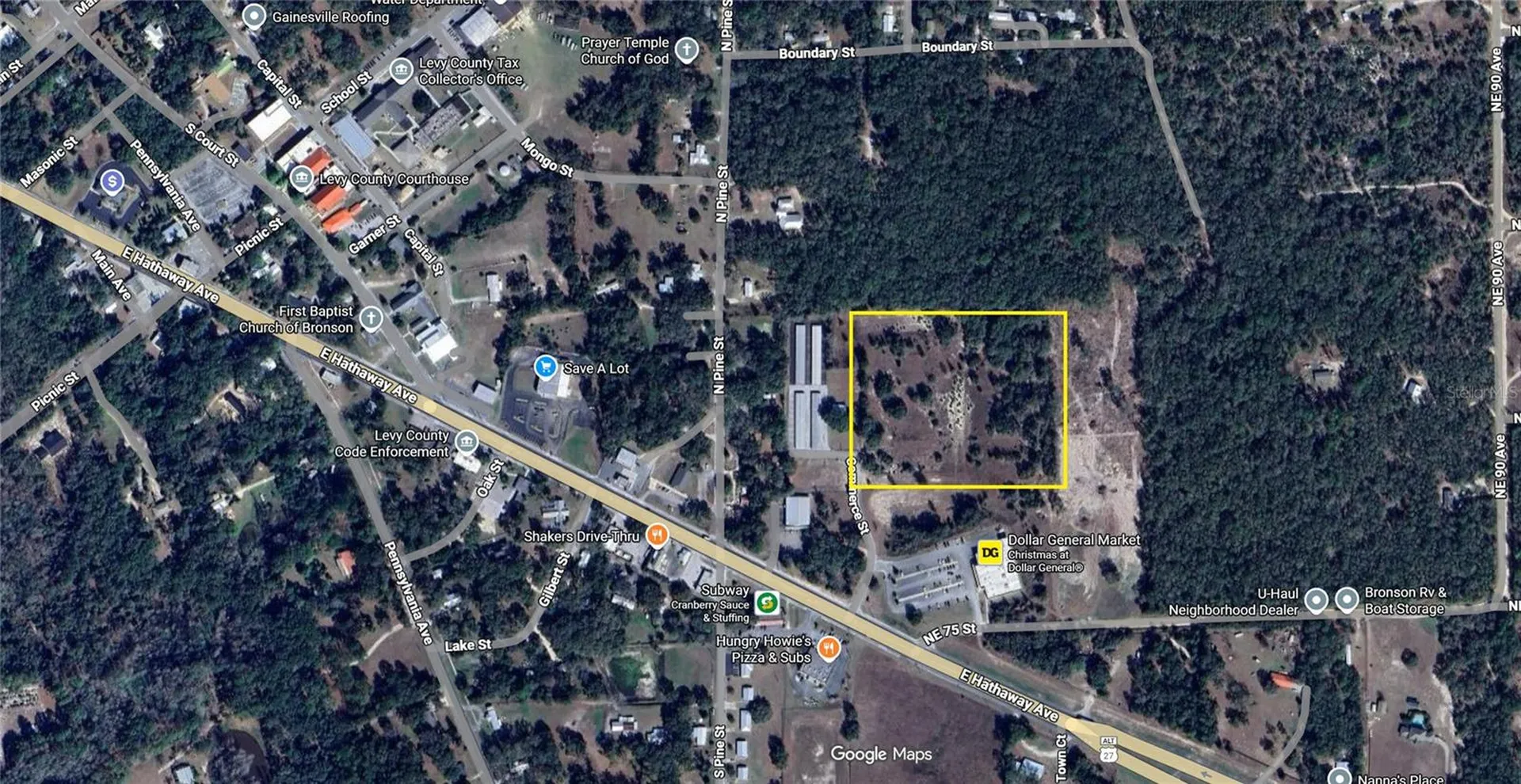 Tbd Commerce Street Bronson FL 32621