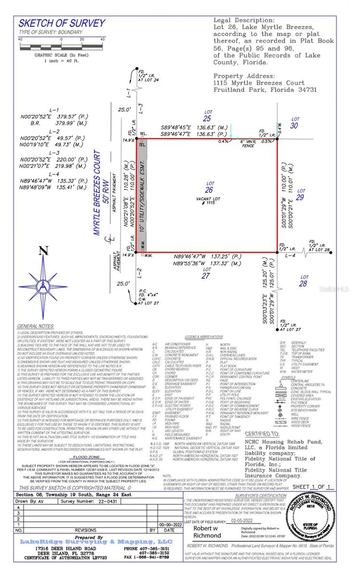 1115 Myrtle Breezes Court Fruitland Park FL 34731