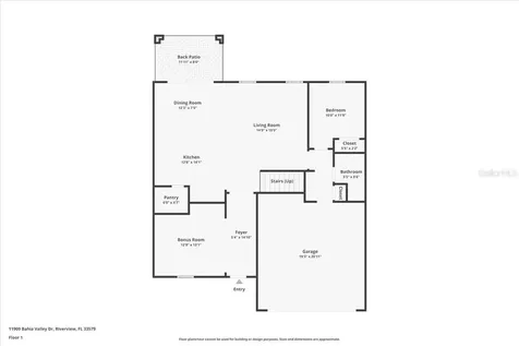 11909 Bahia Valley Drive Riverview FL 33579