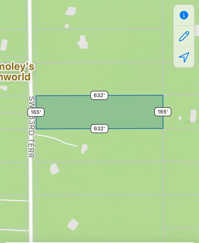 SW 183 Terrace Between SW 31st & SW 44 Street Dunnellon FL 34432
