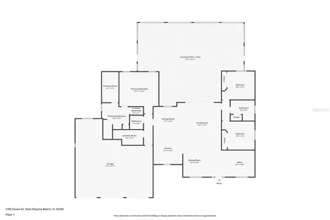 1702 Saxon Drive New Smyrna Beach FL 32169